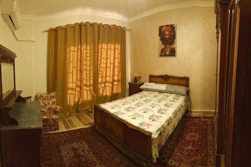 Ένα ή περισσότερα κρεβάτια σε δωμάτιο στο flat in compound wesal