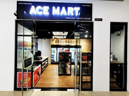 a store with a large sign on the front of it at Tropicana 218 Macalister Penang in George Town