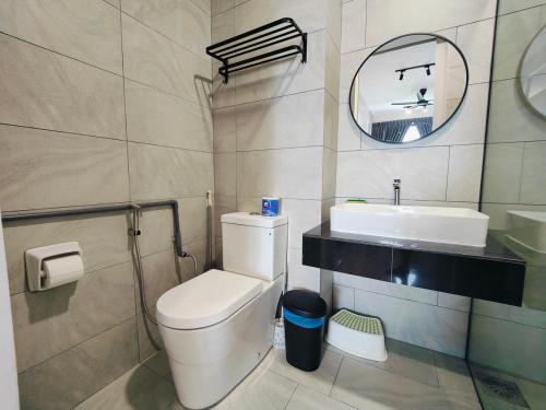 Koupelna v ubytování Sky Trees 22-B 4pax, Bukit Indah, Aeon, Legoland, Netflix