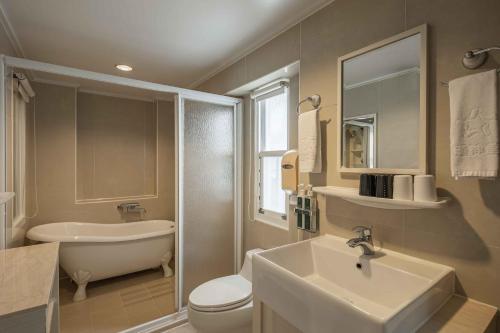 Koupelna v ubytování Kindness Hotel - Hanshen