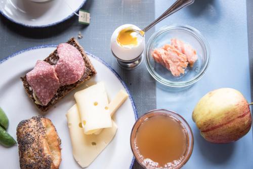 Comida en o cerca de este hostal o pensión