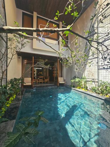 Πισίνα στο ή κοντά στο Minh House- 9 Phuoc Truong 7