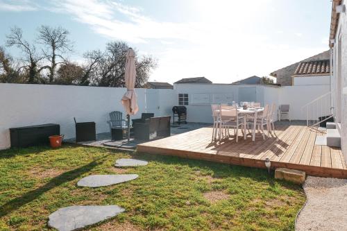 charmante maison de vacances proche des marais - la chaume - 8 pers