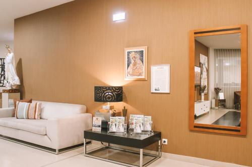 Posezení v ubytování Vitoria Hotel