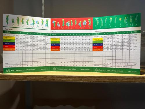 a calendar on top of a wooden shelf at Terme Colli Golf - Suite La Montecchia in Montecchia