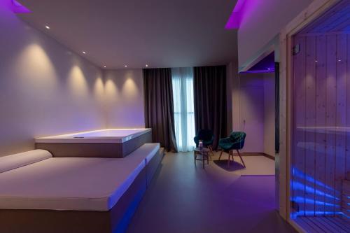 Smart Hotel Napoliにあるベッド