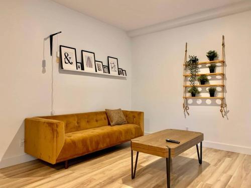 Χώρος καθιστικού στο Condos St-Côme - Bohémien, au coeur des activités