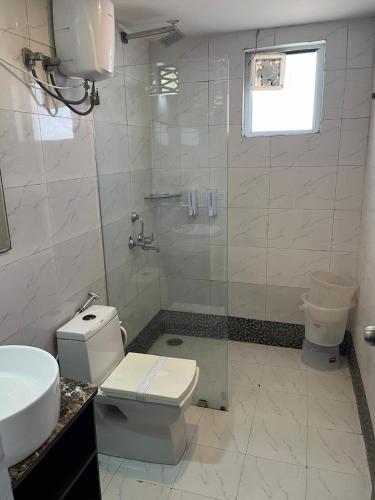 Koupelna v ubytování Paradise Homes