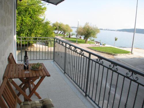 Apartment in stone house on seaside