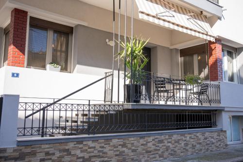 Μπαλκόνι ή βεράντα στο Living Life Apartment Komotini