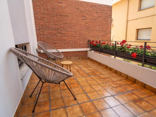 Balcon ou terrasse dans l'établissement Oliva Rooms 3000