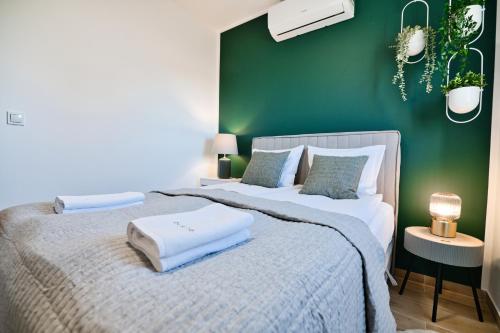 Katil atau katil-katil dalam bilik di Green Vibe 11 Zator blisko Energylandii by Housine