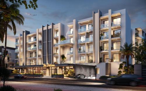 an architectural rendering of a hotel at The Pelican Hotel Cantonments Accra in Accra