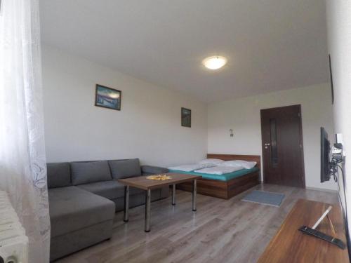 A bed or beds in a room at Apartment Igor