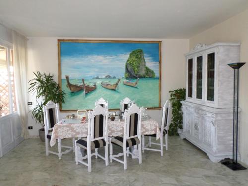 Χώρος καθιστικού στο Villa happy days