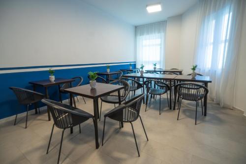 Restaurant ou autre lieu de restauration dans l'établissement Hotel Aldebaran