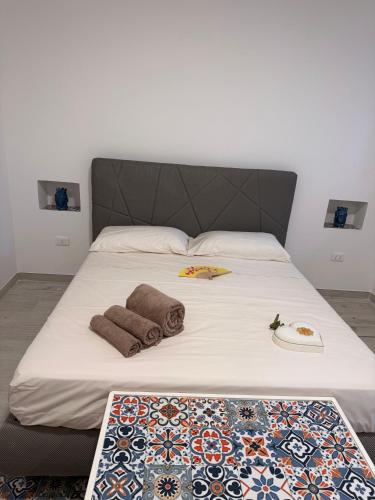 Postel nebo postele na pokoji v ubytování Casa D'Amore Lipari