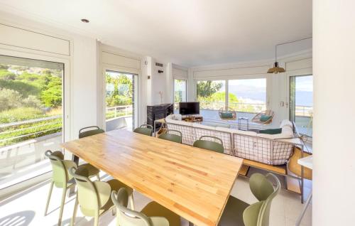 Μια τηλεόραση ή/και κέντρο ψυχαγωγίας στο Villa Sarnella, El Port de la Selva