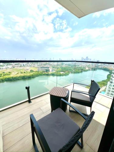 Balkón nebo terasa v ubytování Murano centro 1 - 25 Floor byIMZ