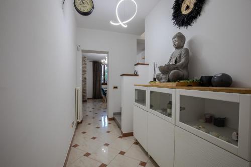 Η κουζίνα ή μικρή κουζίνα στο Villa Melanie