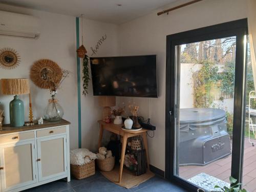 Maison climatisée avec jaccuzi