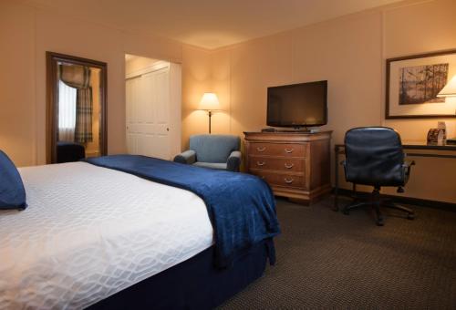 Katil atau katil-katil dalam bilik di The Landing Hotel