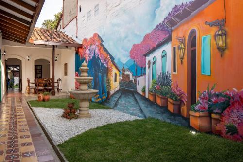 Κήπος έξω από το La Casa de Isa
