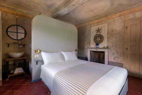 Posteľ alebo postele v izbe v ubytovaní Country House La Bursch