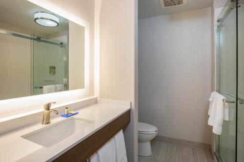 Koupelna v ubytování Holiday Inn Express & Suites Atlanta Southwest-Fairburn