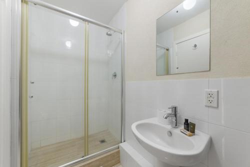 Koupelna v ubytování Lantana No 30