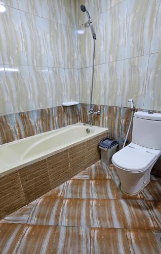 Koupelna v ubytování Paradiso Hostel