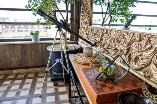 Balkón nebo terasa v ubytování BGuest Hotel & Residence
