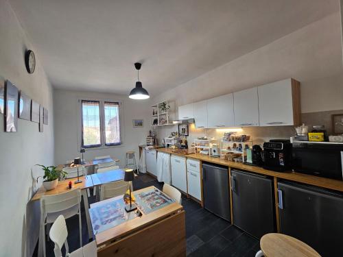 Kuchyň nebo kuchyňský kout v ubytování Affittacamere Casa Marconi