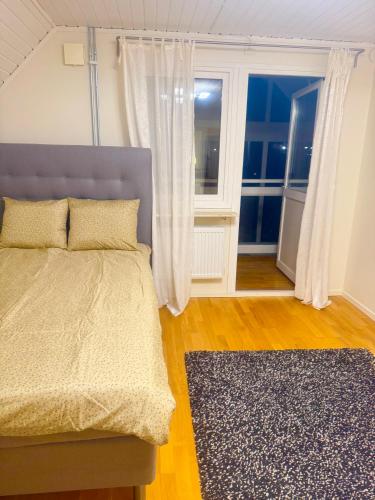 Katil atau katil-katil dalam bilik di Best Stay in Limhamn Malmö