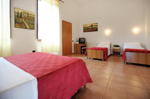 Postel nebo postele na pokoji v ubytování Hotel Sant' Antonio