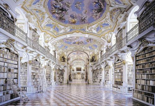 Biblioteca en el apartamento
