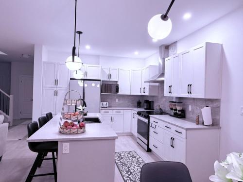 Kuchyň nebo kuchyňský kout v ubytování Cozy Haven