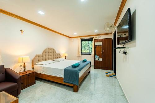 Televisyen dan/atau pusat hiburan di Casa Amancio