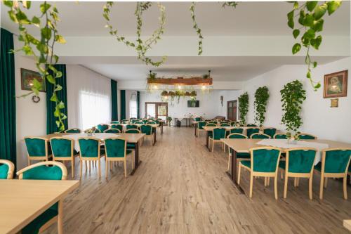 Restaurace v ubytování Pensiunea Trei Stejari