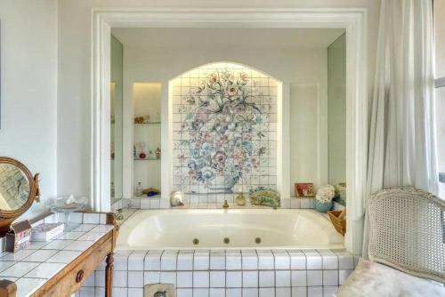 Ένα μπάνιο στο Villa paisible
