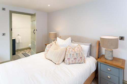Katil atau katil-katil dalam bilik di Barn Conversion in North Petherton