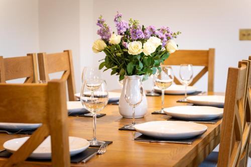 Restoran atau tempat lain untuk makan di Barn Conversion in North Petherton