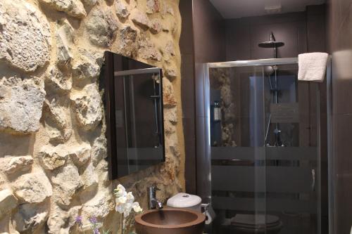 Koupelna v ubytování Ananda Beach Rooms