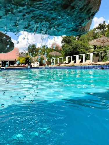 EcoHotel Vale do Solの敷地内または近くにあるプール