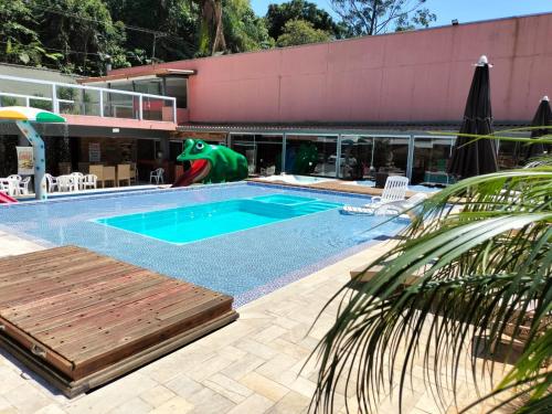 EcoHotel Vale do Solの敷地内または近くにあるプール