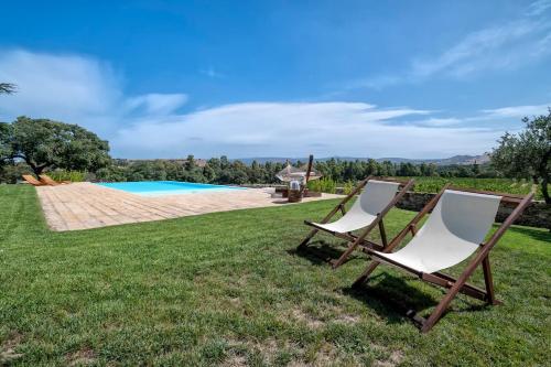 Πισίνα στο ή κοντά στο Villa Shardana Heated Pool SPA Nature Relaxation