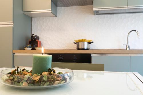 Dapur atau dapur kecil di Vigna Clara apartment