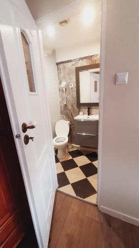 Ванная комната в Hotel Rezydencja Rosa
