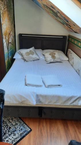 Кровать или кровати в номере Hotel Rezydencja Rosa