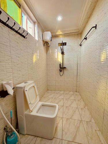 Koupelna v ubytování Nyumbani Deluxe in Kijitonyama